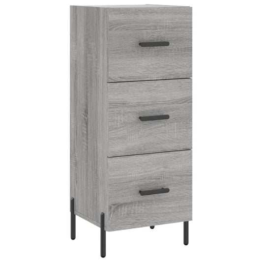 vidaXL Sideboard Grey Sonoma 34,5x34x90 cm Engineered Wood