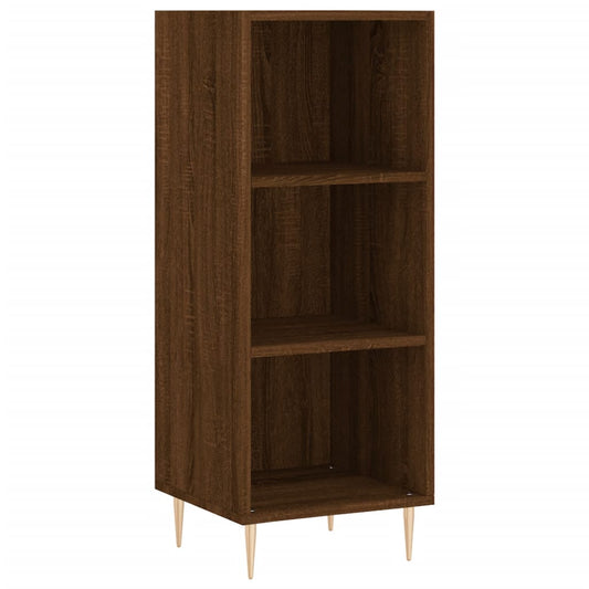 vidaXL Sideboard Brown Oak 34,5x32,5x90 cm Engineered Wood