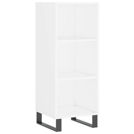 vidaXL Sideboard White 34,5x32,5x90 cm Engineered Wood