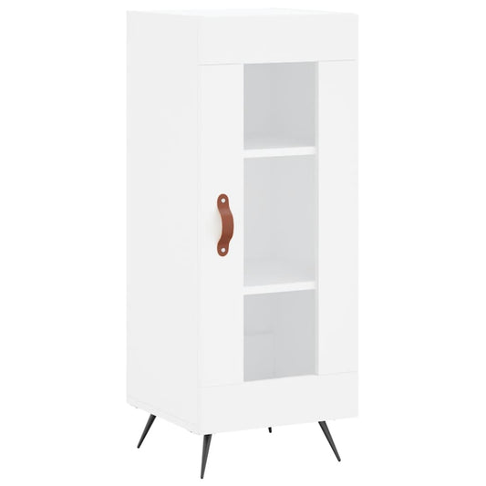 vidaXL Sideboard White 34,5x34x90 cm Engineered Wood