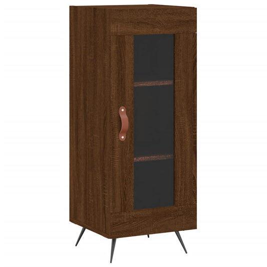 vidaXL Sideboard Brown Oak 34.5x34x90 cm Engineered Wood