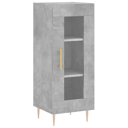 vidaXL Sideboard Concrete Grey 34,5x34x90 cm Engineered Wood