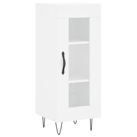 vidaXL Sideboard White 34,5x34x90 cm Engineered Wood