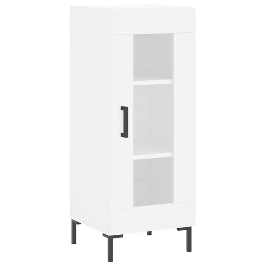 vidaXL Sideboard White 34.5x34x90 cm Engineered Wood