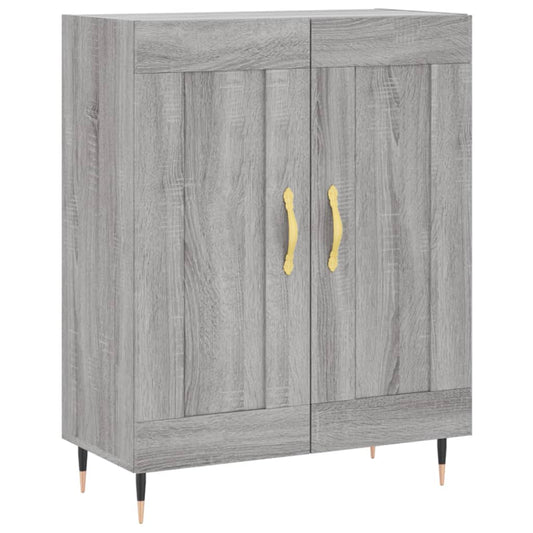 vidaXL Sideboard Grey Sonoma 69,5x34x90 cm Engineered Wood