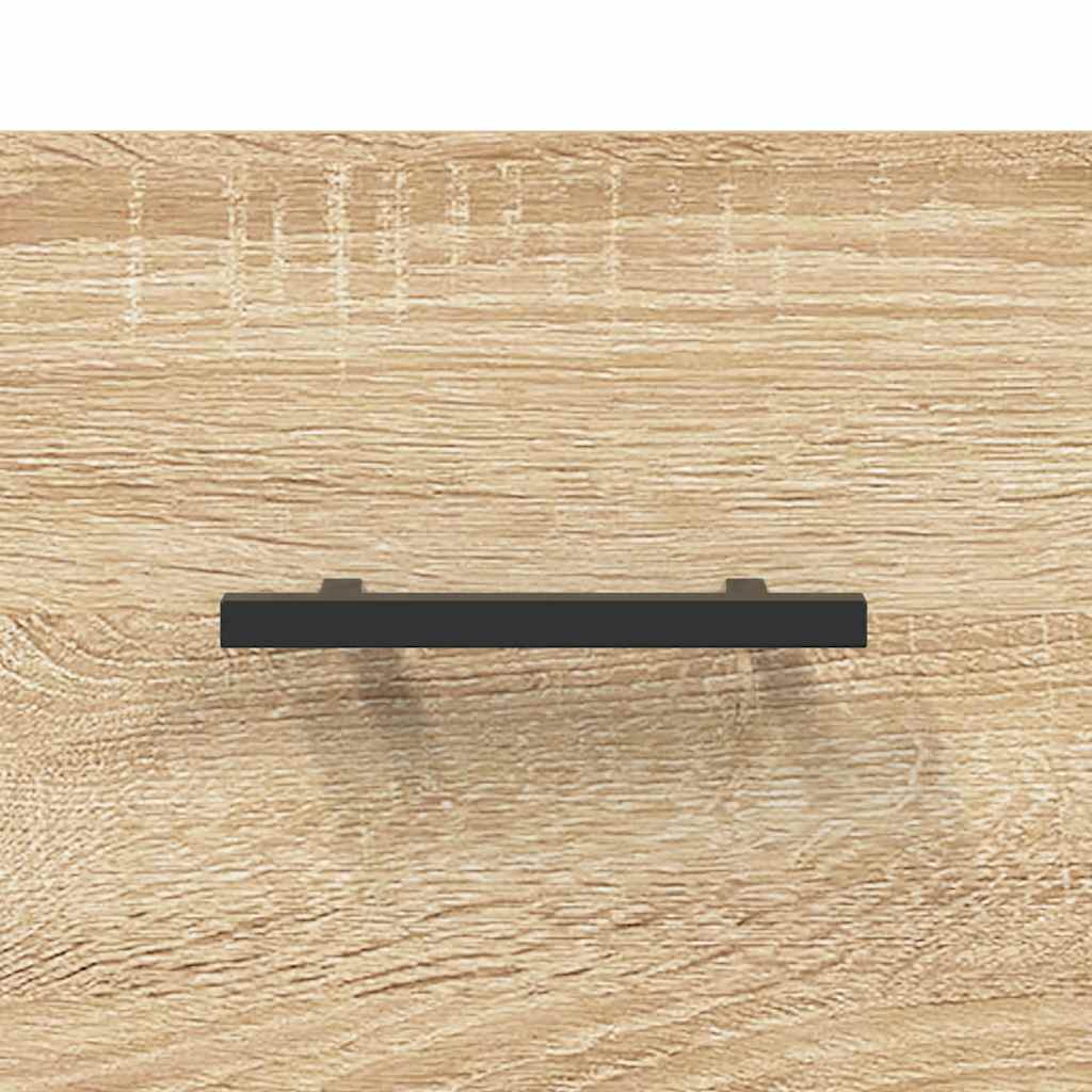 vidaXL Sideboard Sonoma Oak 69.5x34x90 cm Engineered Wood
