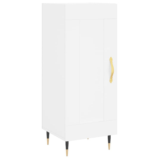 vidaXL Sideboard White 34,5x34x90 cm Engineered Wood
