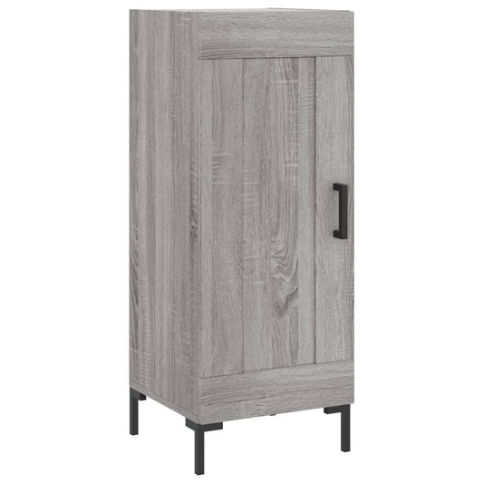 vidaXL Sideboard Grey Sonoma 34,5x34x90 cm Engineered Wood
