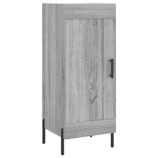 vidaXL Sideboard Grey Sonoma 34,5x34x90 cm Engineered Wood
