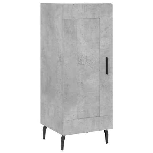 vidaXL Sideboard Concrete Grey 34,5x34x90 cm Engineered Wood