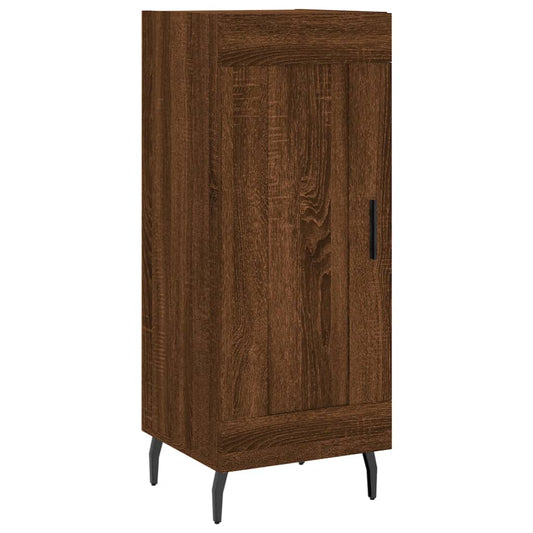 vidaXL Sideboard Brown Oak 34.5x34x90 cm Engineered Wood