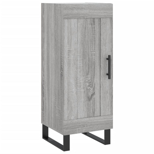 vidaXL Sideboard Grey Sonoma 34,5x34x90 cm Engineered Wood