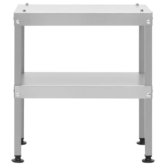 vidaXL Table for Oven Smoker 40x28x44,5 cm Galvanised Steel