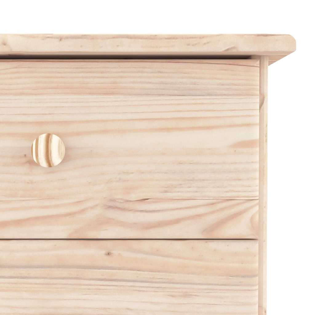 vidaXL Highboard "ALTA" 77x35x165 cm Solid Wood Pine