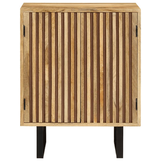 vidaXL Sideboard with 2 Doors 55x35x70 cm Solid Wood Mango
