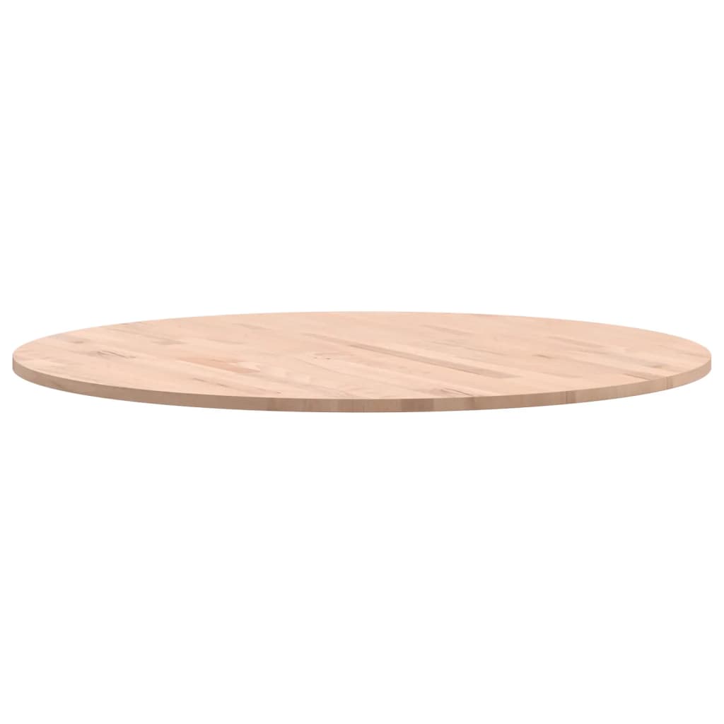 vidaXL Table Top Ø80x1,5 cm Round Solid Wood Beech
