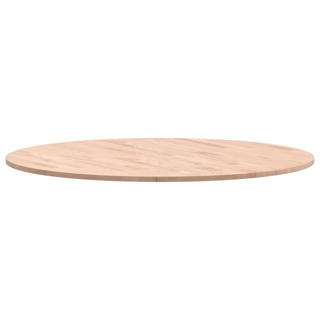 vidaXL Table Top Ø90x1,5 cm Round Solid Wood Beech