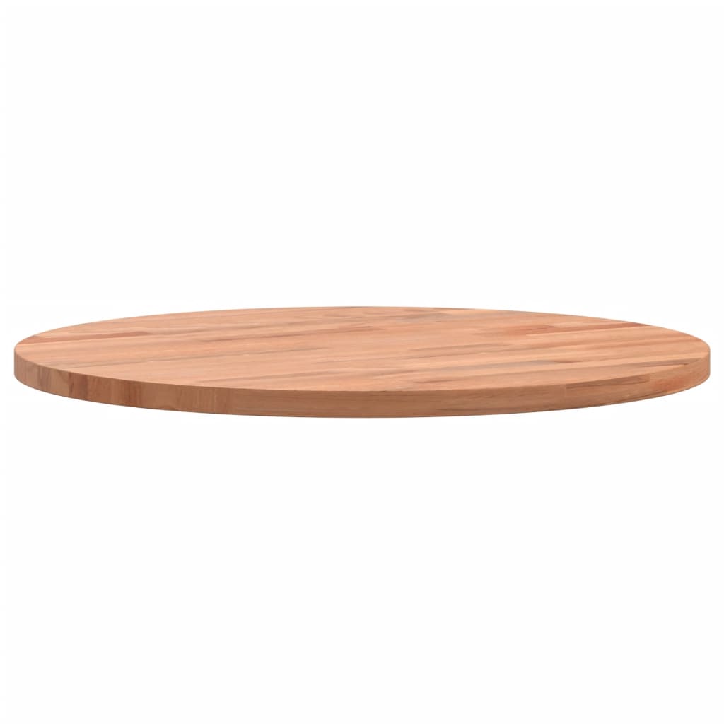 vidaXL Table Top Ø40x1,5 cm Round Solid Wood Beech
