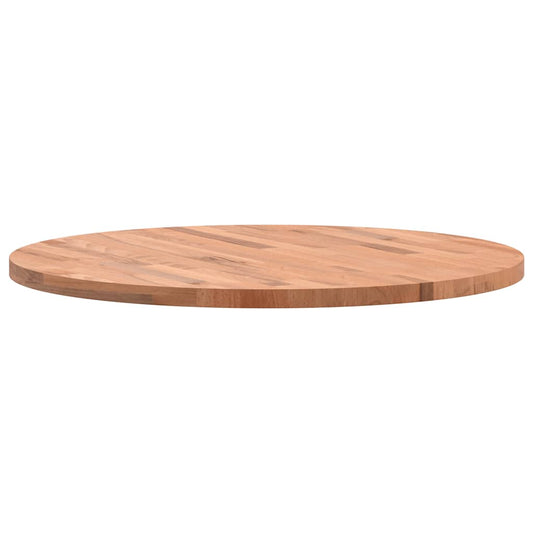 vidaXL Table Top Ø70x2,5 cm Round Solid Wood Beech