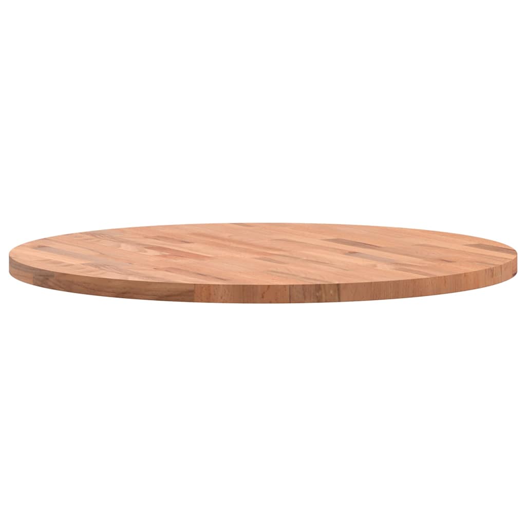 vidaXL Table Top Ø70x2,5 cm Round Solid Wood Beech