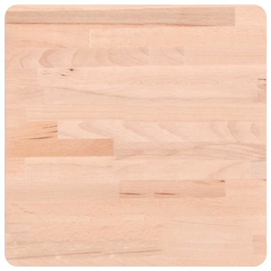 vidaXL Table Top 40x40x1,5 cm Square Solid Wood Beech