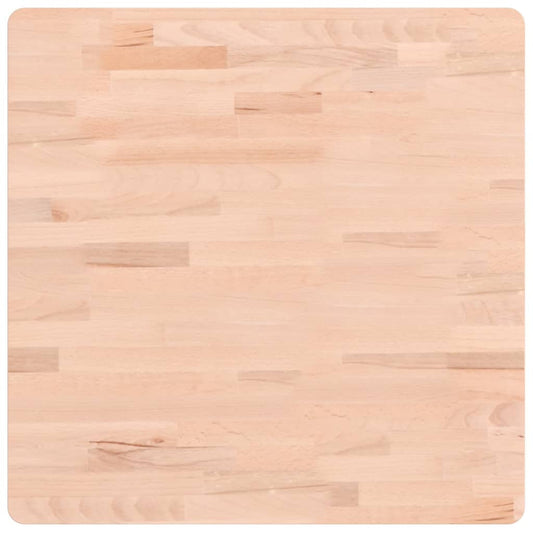 vidaXL Table Top 60x60x1.5 cm Square Solid Wood Beech