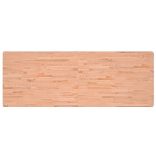 vidaXL Desk Top 150x55x2,5 cm Solid Wood Beech