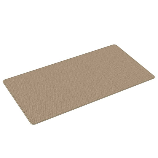 vidaXL Carpet Runner Sisal Look Sand 80x150 cm