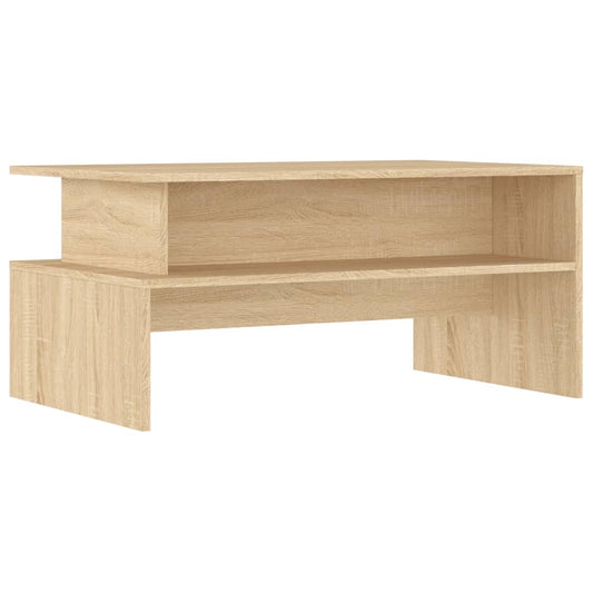 vidaXL Coffee Table Sonoma Oak 90x55x42,5 cm Engineered Wood