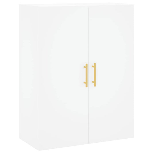 vidaXL Wall Mounted Cabinet White 69.5x34x90 cm