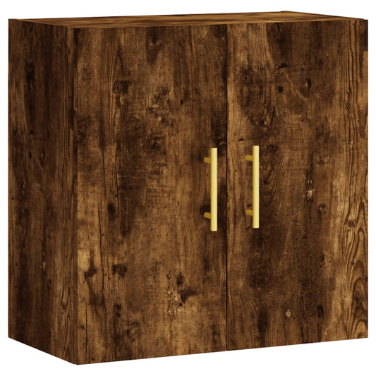 vidaXL Wall Cabinet Smoked Oak 60x31x60 cm Engineered Wood