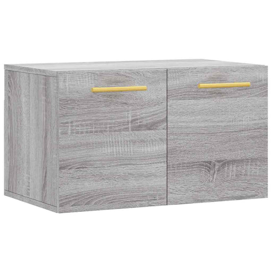 vidaXL Wall Cabinet Grey Sonoma 60x36,5x35 cm Engineered Wood