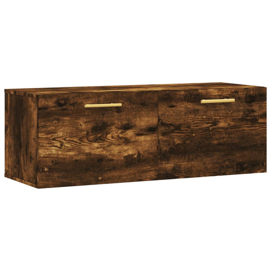 vidaXL Wall Cabinet | Smoked oak | Engineered wood | Wall Cabinet | Rectangular