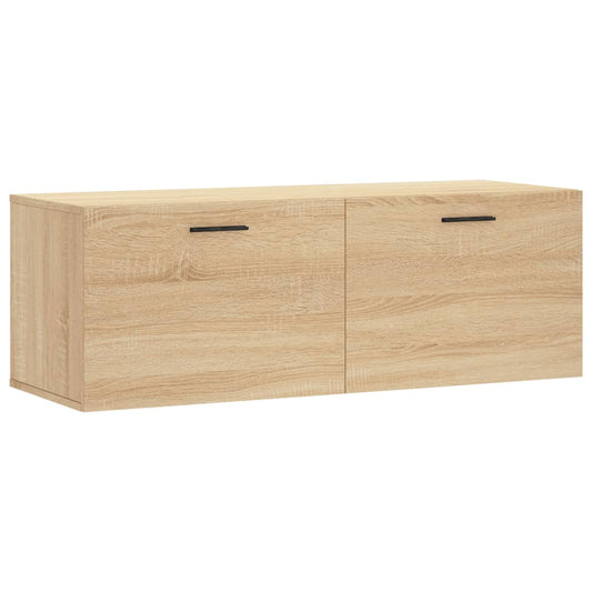 vidaXL Wall-Mounted Cabinet 100 x 36.5 x 35 cm Engineered Wood