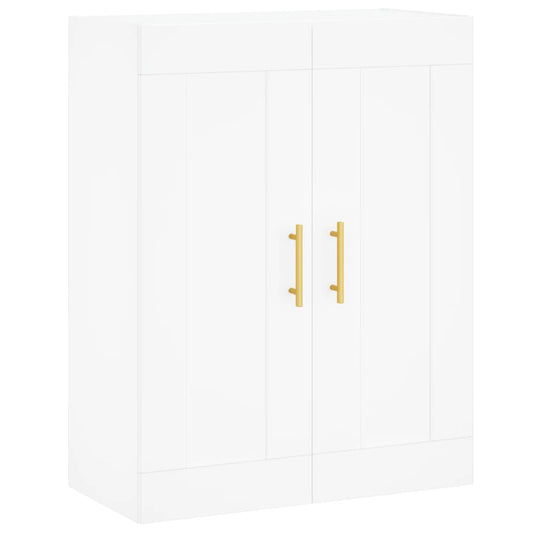 vidaXL Wall Mounted Cabinet White 69,5x34x90 cm Engineered Wood