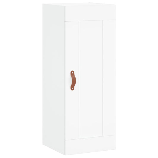 vidaXL Wall Mounted Cabinet White 34,5x34x90 cm Engineered Wood
