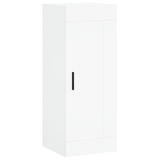 vidaXL Wall Mounted Cabinet White 34,5x34x90 cm Engineered Wood