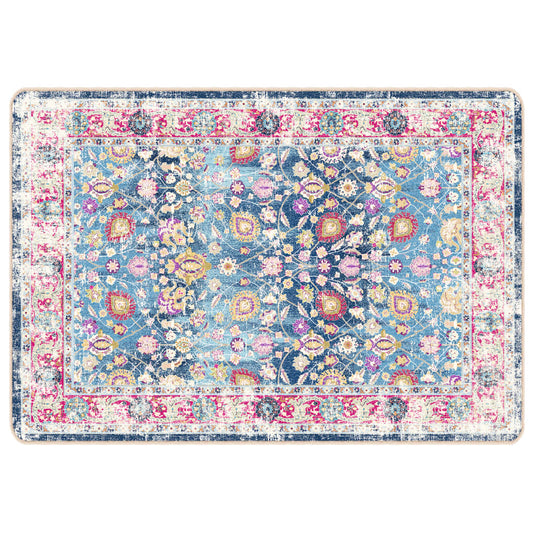 vidaXL Rug Washable Multicolour 120x180 cm