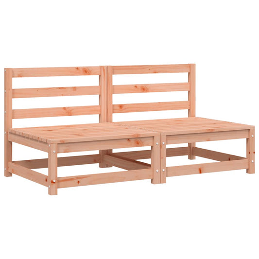 vidaXL Garden Sofa | Natural Wood | Solid Douglas Fir wood | 70 cm x 70 cm