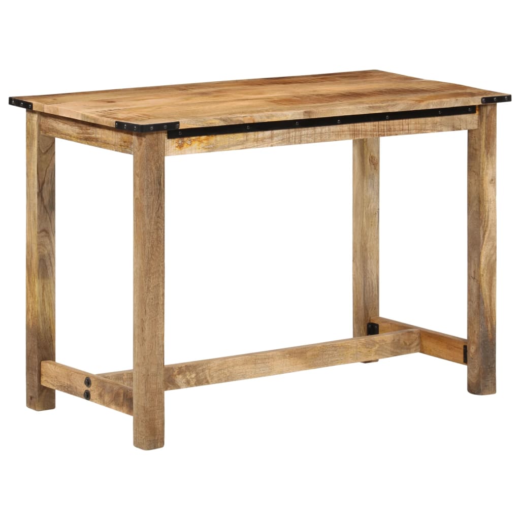 vidaXL Dining Table 110x55x75 cm Solid Wood Mango