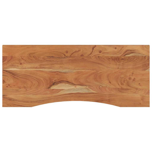 vidaXL Desk Top 110x50x2,5 cm Rectangular Solid Wood Acacia