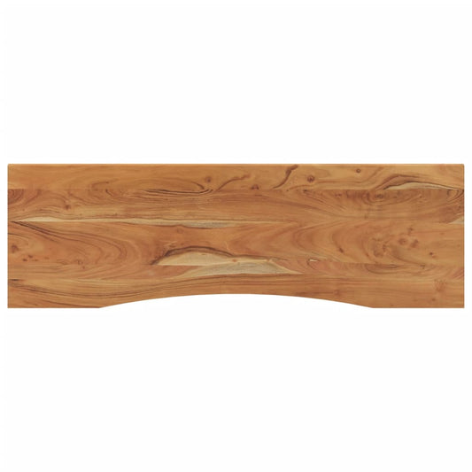 vidaXL Desk Top 140x50x2,5 cm Rectangular Solid Wood Acacia