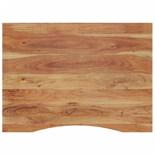 vidaXL Desk Top 110x80x2,5 cm Rectangular Solid Wood Acacia