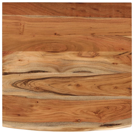 vidaXL Bathroom Countertop 60x60x2,5 cm Square Solid Wood Acacia
