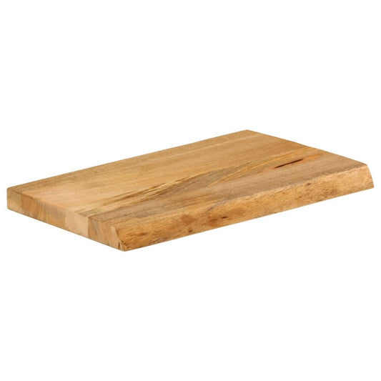 vidaXL Table Top Live Edge 40x30x3,8 cm Solid Wood Mango