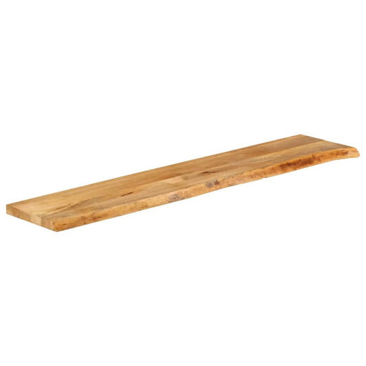 vidaXL Table Top Live Edge 160x40x3,8 cm Solid Wood Mango