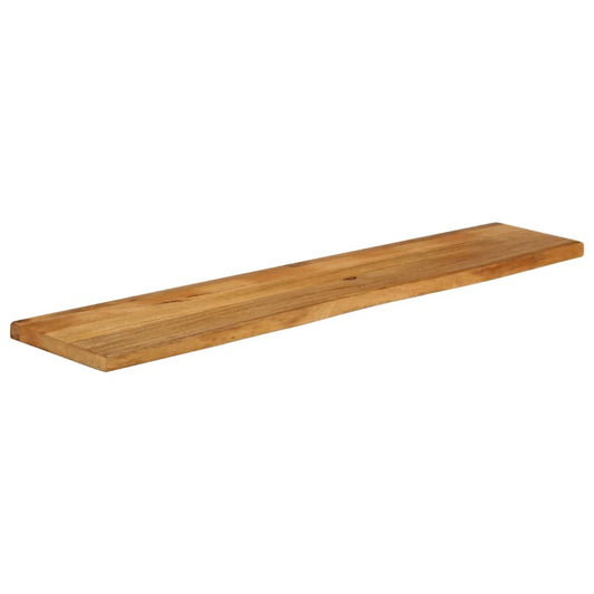 vidaXL Table Top Live Edge 160x30x2,5 cm Solid Wood Mango