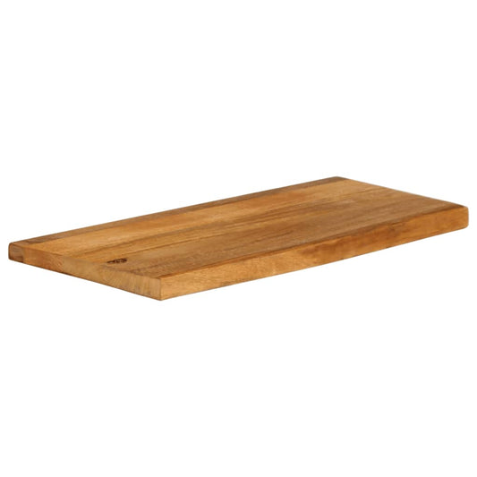 vidaXL Table Top Live Edge 90x20x3,8 cm Solid Wood Mango