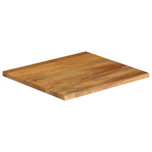 vidaXL Table Top Live Edge 40x40x3,8 cm Solid Wood Mango