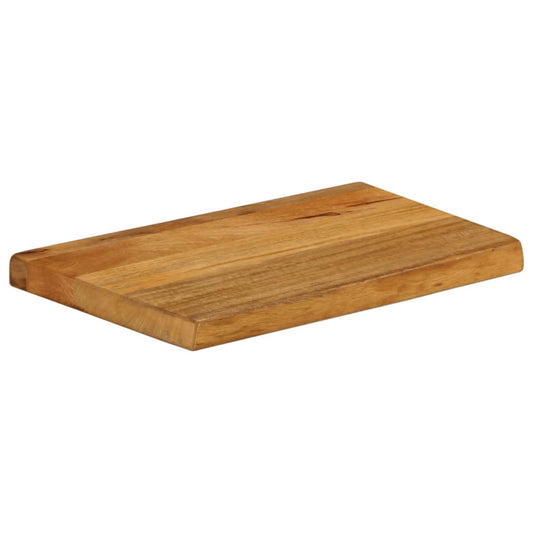 vidaXL Table Top Live Edge 50x40x3,8 cm Solid Wood Mango